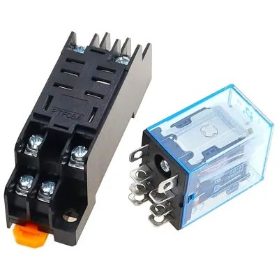 LY2NJ JQX-13F small intermediate relay AC220V DC24V with base LY2N-J8 pin 10A