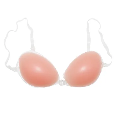 Nude Fashion Silicone Bra Adjustable Straps Waterproof Seamless Adhesive Support Breathable Comfortable Backless Dresses Women