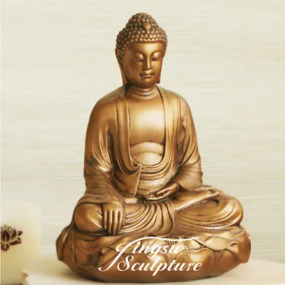 Professional Bronze Large Gold Plated Buddha Statues