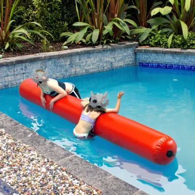 Airtight Cheap Floating Inflatable Water Tube Buoy Rolling Log / Floating Beam for Pool/sea/water Park