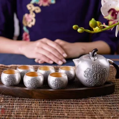 Chinese Tea Set Design & Customization Services Gold/Silver/Copper Molds Guangdong Manufacturing Mould Making Sample Production