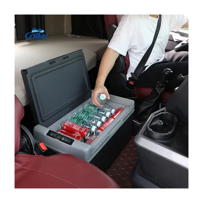 High Quality 24 Volt Portable Truck Fridge 20L Refrigerador 12V Camping Freezer for Outdoor