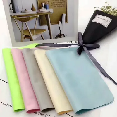 Hot Sale Multiple Color Microfiber Dusting Cleaning Cloth Guitar Piano Musical Instruments Cleaning Cloth