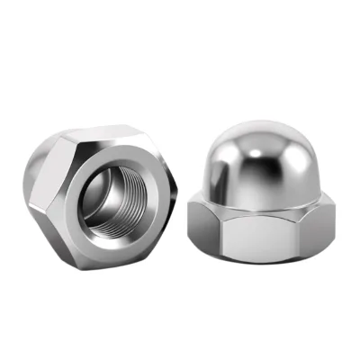 Wholesale Stainless Steel Cap Nut DIN 1587 M3 M30 A2 70 A4 80 Dome Nut OEM ODM Custom Logo Factory