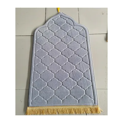 Muslim Prayer Mat Thick Prayer Mat Polyester Convenient Prayer Washable Rug