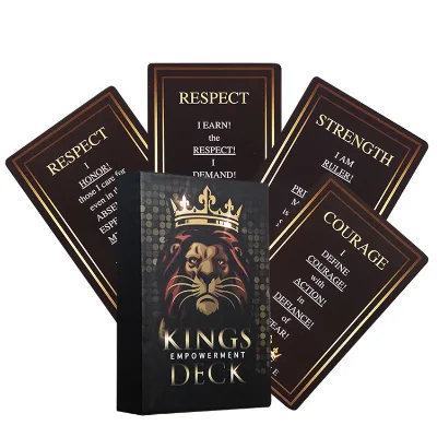 Custom Printing Oracle Tarot Deck Mystical Divination Fate Party Card Games