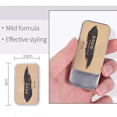 Waterproof 4D Brows Gel Makeup Balm Long Lasting Eyebrow Setting Gel Eyebrow for Eyebrow Gel Strong Hold