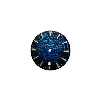 28.5mm Logo Waterproof Dial Fit Nh36 Movement Green Luminous High Quality Watch Modification Accessories