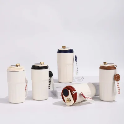 Professional Wholesale Coffee Tumbler Coffee Mug-Thermo for Coffee Water Bottle 450ml Large Capacity