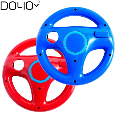 Steering Wheel for Wii Controller Mario Kart Racing Wheels for Nintendo WII Remote Game -2 Pack