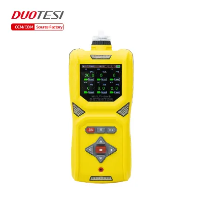 DUOTESI Hot Sale Pump-Suction CE Safe Monitor VOC Detector Portable Real-time Curve Dual Language Auto Zero Petrochemical High