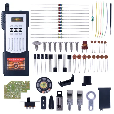 Half duplex walkie talkie kit walkie talkie electronic kit DIY electronic production fun production kit
