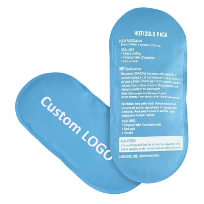 Custom Reusable Cold Packs with Personalized Logo Flexible Nylon Fabric Gel Ice Pack Insulin Pen Cooling Non-toxic Health Care