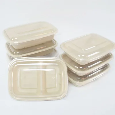 Eco Friendly Custom Biodegradable Food Container Takeaway for Restaurants Food Packaging Containers