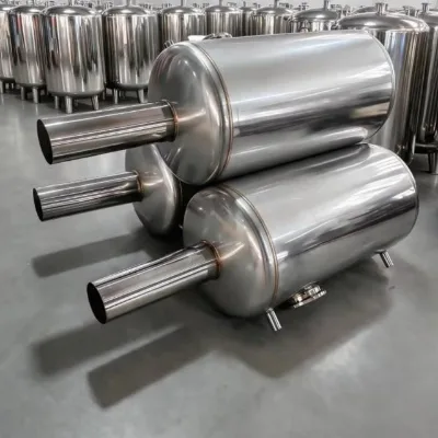 Chimney-style Hot Water Tank Stainless Steel Inner Liner SS304 SS316 SUS2205 OEM ODM 110L/120L/150L/200L