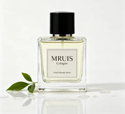 MRUIS Cologne Long Lasting Fragrance Natural Woody Essential Oil Fresh Perfume for Daily Office Dating Party Use