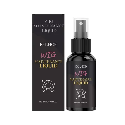 Factory Customized Fluffy Wig Spray Herbal Ingredients Hair-Loss Prevention 2-IN-1 Gentle Smooth Refreshing Portable Easy