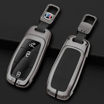 Manufacture Electroplate Chrome Metal Car Key Case Cover Car Key Accessories Series Product