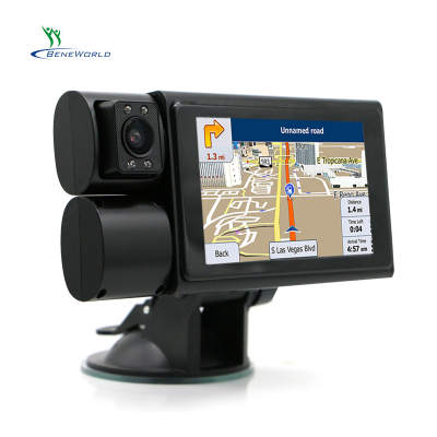 Hot Sale 3.97 Inch 4G GPS Navigation  Real Time Tracking ADAS Voice Control Dash CAM Car DVR
