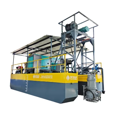 1000m3 River Lagoon Resorts Submersible Sand Suction Boat for Restoration