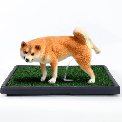 New Large-sized Realistic Grass Dogs Toilet Durable and Long-lasting Dogs Toilet with Water Outlet Design Pet Supplies