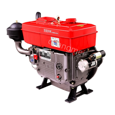 Fuel-efficient and Durable 8hp 10hp Motor diesel R180 R190 Moteur Monocylindre diesel 12hp R192  Dizel Motor