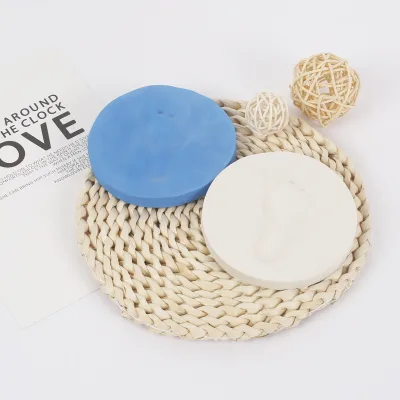 Baby Hand & Footprint Inkpad Gift Commemorates Newborn DIY Non-Toxic Multi-Color Clay