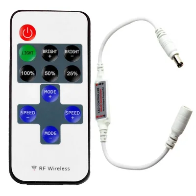DC 5-24V Single Color 11 Keys Wireless Remote Controller LED Strip Dimmer