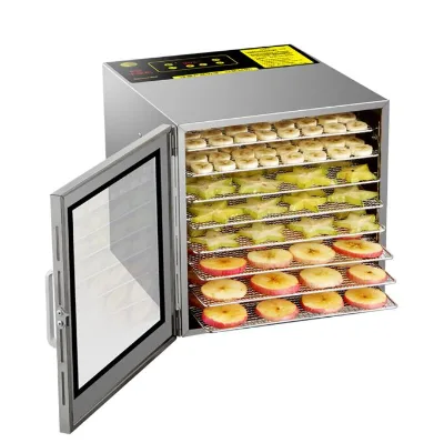 Fruit and Vegetable Dryer Pet Food Dryer Dehydration air Dryer Fruit Tea Desiccator 8 Layer