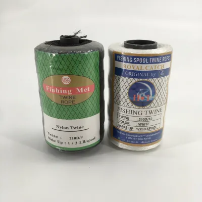Factory Direct Sales HT HT159 100% Polyester High Strength Eco-Friendly 210D Fishing Twine for Hand Knitting Fishing Knots Net