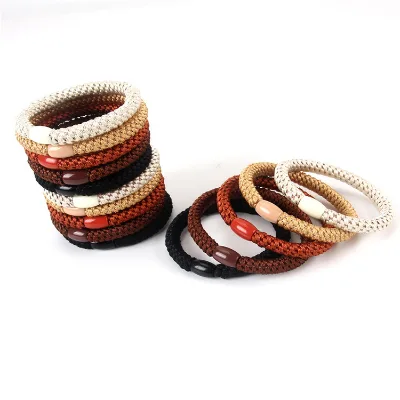 Rubber Elastic Hair Scrunchies Women's Headband Elastic Hair TIE Hair Accessories