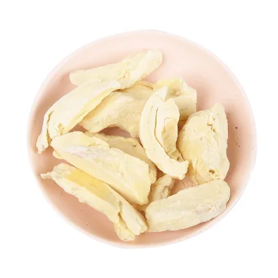 LUJIA Factory Produced Freeze Dry Durian Wholesale Hot Sale Freeze-dried Durian 100% Natural Cheap Freeze Dried Durian