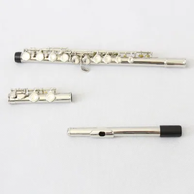 C 16 Closed Hole E Mechanism Flute FFL-100N Nickel Plated Wind Instrument