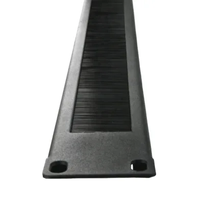 Professional 19" 1U Brush Panel High Quality Cable Management for Patch Panel