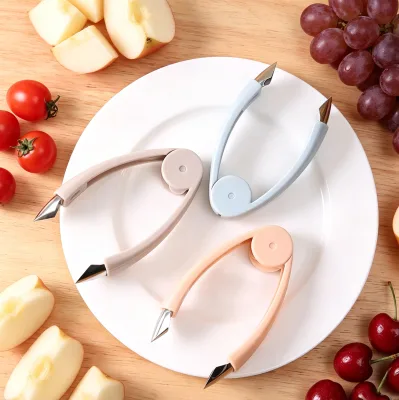 Portable Manual Plastic PP Kitchen Tool for Pineapple Eye Removal Potato & Tomato Coring Strawberry Hulling