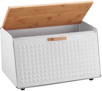 Vintage Bread Bin with Lid for Fresh Bakeware Bread Storage Box