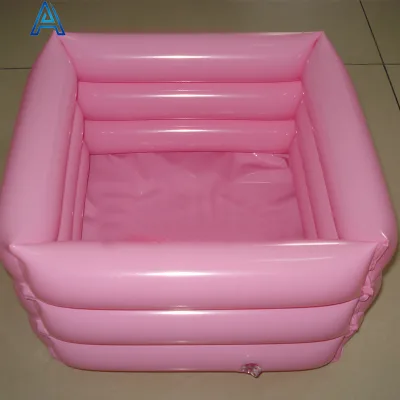 OEM Customize PVC Inflatable Foot Bathtub for air Blow up Foot Basin Foot Wash Pool Portable Drawer