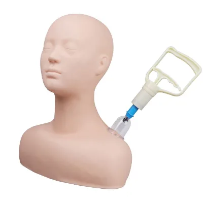 Chinese Medical Portable Eco-friendly Facial 24 Cupping Set Plastic Vacuum Cupping Box