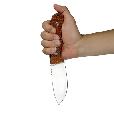7CR Stainless Steel Fixed Blade Hunting Knife With Sheath for Jungle Fishing Wilderness Survival Wood Industrial Use