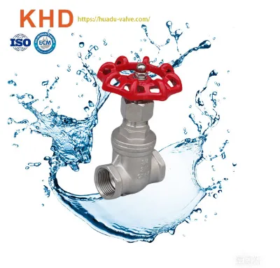 OEM Customized 1/2" 3/4" 1" 1-1/4" 1-1/2" 2" Inch Stainless Steel Gate Valves Water Valve Female Thread Manual Gate Valve