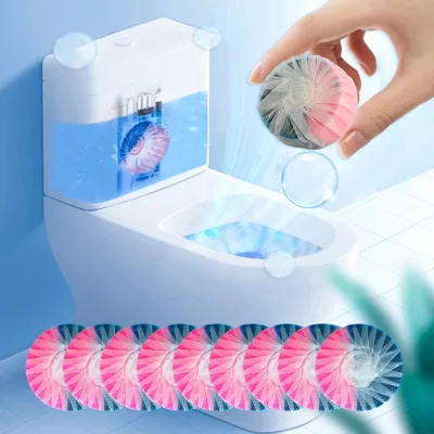Automatic Continuous Release Toilet Bowl Cleaner  Disposable Solid and Liquid Long-Lasting Freshness