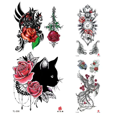Waterproof Sweatproof Body Art Tattoo Stickers Stylish Design Easy to Apply-perfect for Parties Music Festivals Personality Life