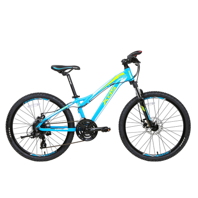 Children Bicycle Mountain Bicycle 24 Speed Disc Brake Aluminum Alloy Frame Happy Knight Cycling