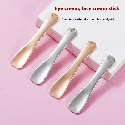 Stainless Steel Cosmetic Spoon for Skin Care Eye Cream and Face Cream Scoop Beauty Mask Stick Portableioning Tool