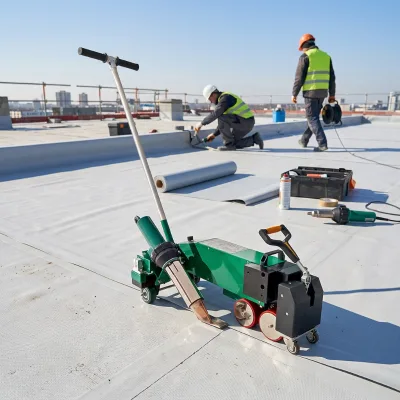 TOP4500B Narrow-Body Waterproof Membrane Splicing Machine With Handle