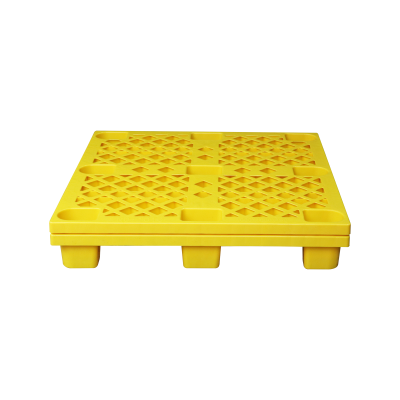 QS PP Plastic Durable and Eco-friendly Plastic Euro Reversible Grid Pallet Wholesale Pallets Euro 1000*1000*150mm Pallets
