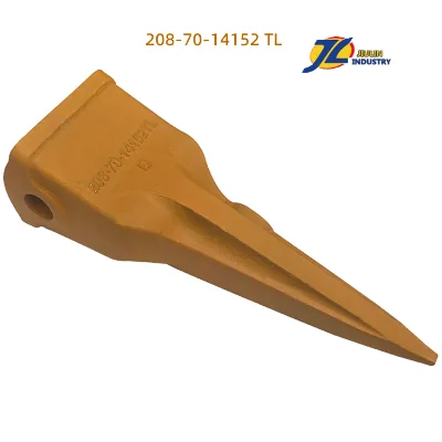 PC60 RC 208-70-14152 TL PC100 High Quality PC400 Excavator Rock Drilling Bucket Teeth 14152RC Heavy Machinery Parts Bucket Tooth