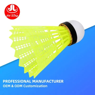 Premium Nylon Badminton Shuttlecocks - Unbreakable & Stable for All Play Durable Nylon Badminton Shuttlecocks Speed 76