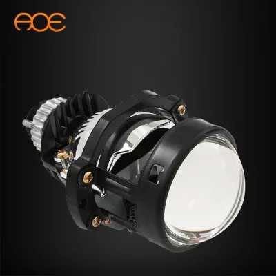 2-Inch Bi-LED Projector Lens 12V 6000K Color Temperature 8000 Lumens 43W High/Low Beam New Condition Front Lamp