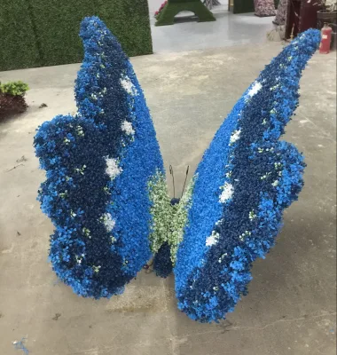 ARTIFICIAL TOPIARY ANIMAL Grass butterfly Simulated Topiary Garden Decorative Product for Customize